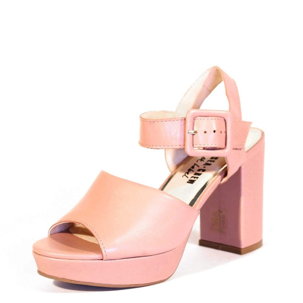 Chelsea Crew Black Label Rose sandal